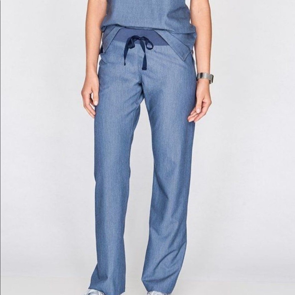 Figs denim limited edition scrub pants